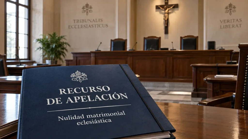El recurso de apelación contra la sentencia de nulidad matrimonial eclesiástica